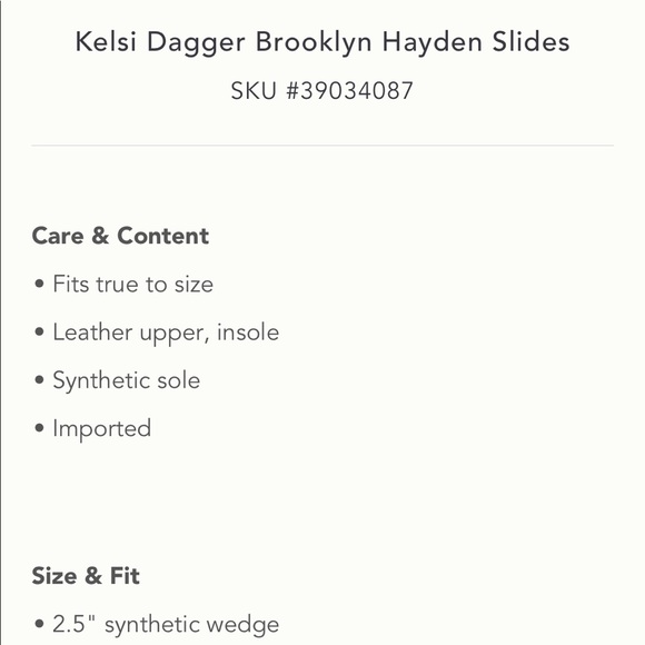 KDB Kelsey Dagger Hayden Slides - Picture 8 of 8